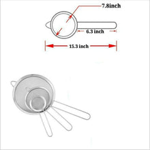 Load image into Gallery viewer, Factory direct three-piece stainless steel colander
