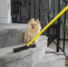 Load image into Gallery viewer, Pet hair removal broom with scraper and telescopic handle