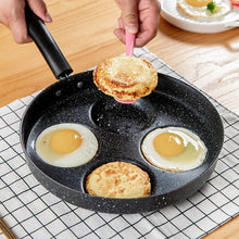 Load image into Gallery viewer, Four-hole Omelet PanBreakfast Grill Pan Cooking Pot
